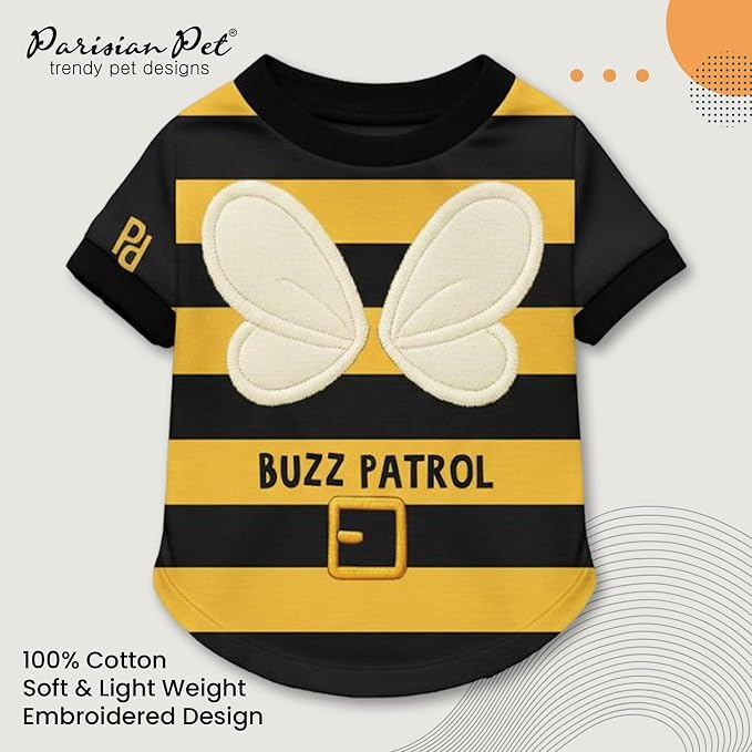 Parisian Pet Dog Buzz Patrol Bee Shirt - Image 2