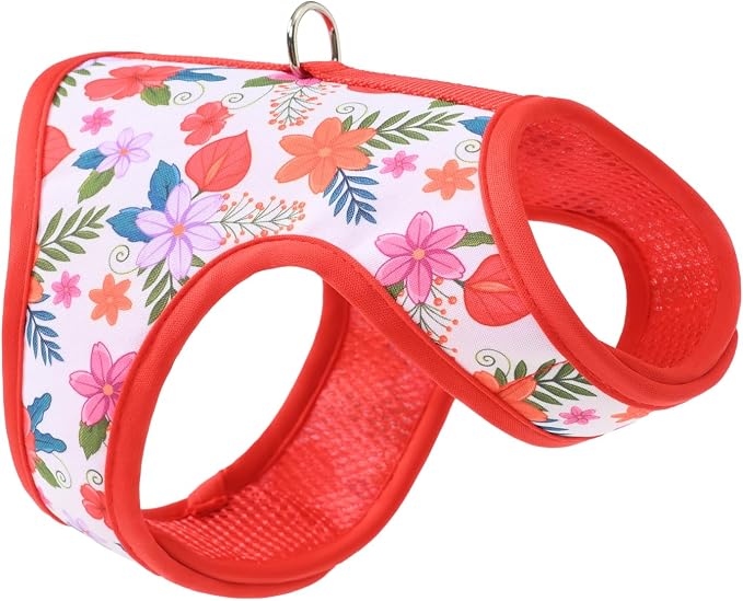 Mile High Life Dog Harness, Air Mesh Floral Vest Harness by MileHighLife