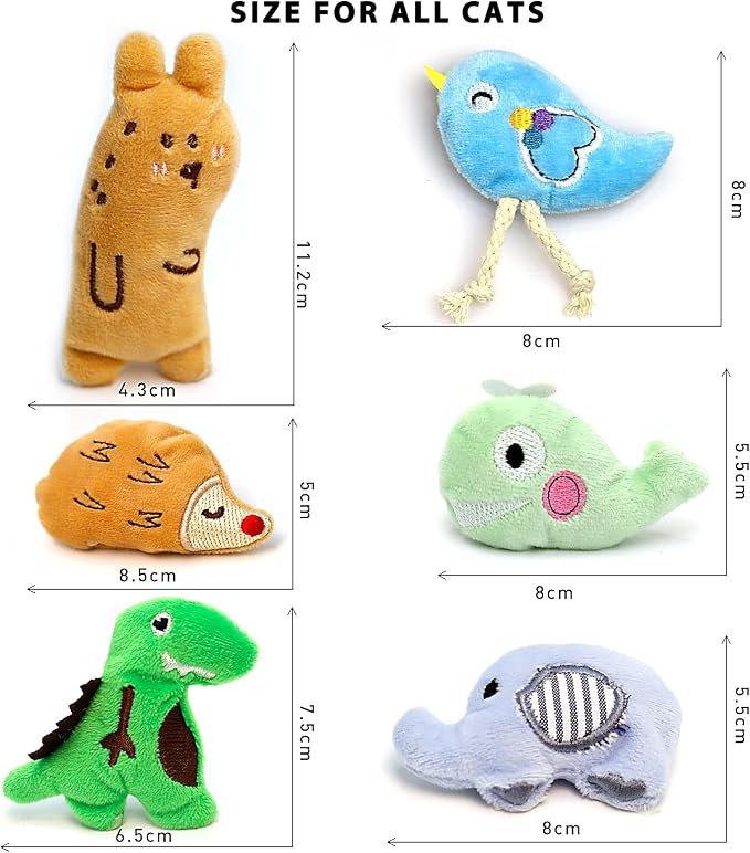 Cat Toys, Interactive Cats Toy for Indoor Cats, Soft and Durable Crinkle Sound - Image 5