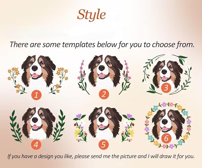 Custom Pet Face Embroidered Sweatshirt From Photo Personalized Dog Or Cat - Image 5