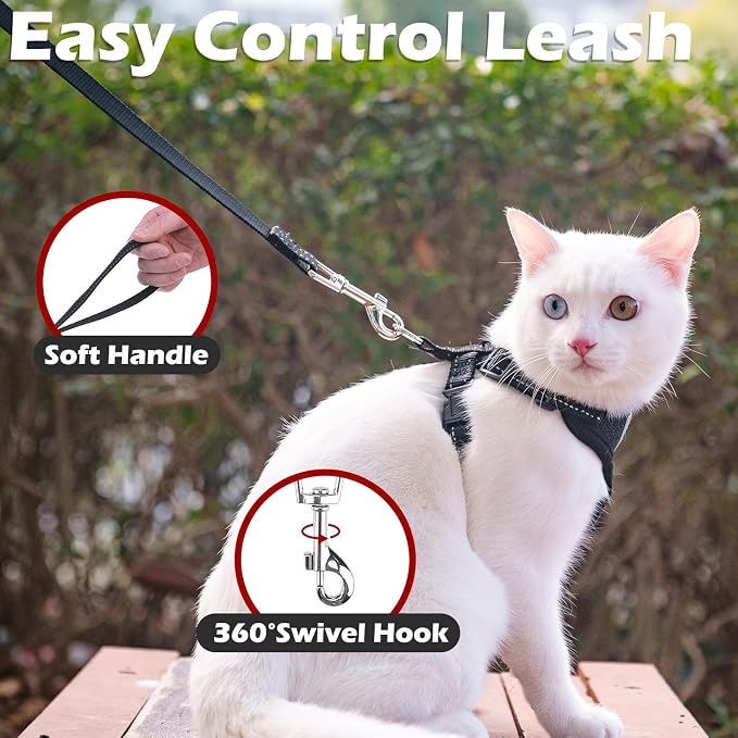 EXPAWLORER Cat Harness and Leash Set - Image 7