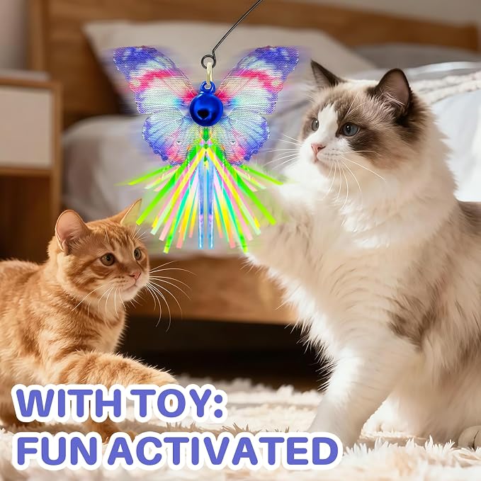 Walfront Interactive Cat Wand Toy - Image 3