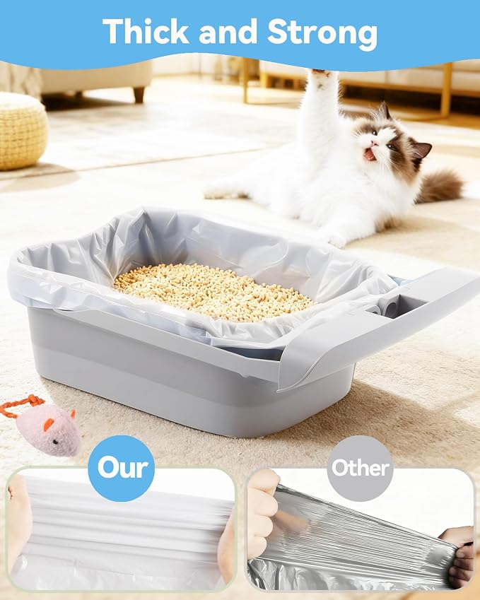 45 Count Automatic Cat Litter Box Bags Compatible - Image 4