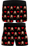 M YESCUSTOM Custom Faces Funny Short Briefs Gift by MYESCUSTOM