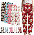 Custom Couple Pajama Pants Sock by FUNAO