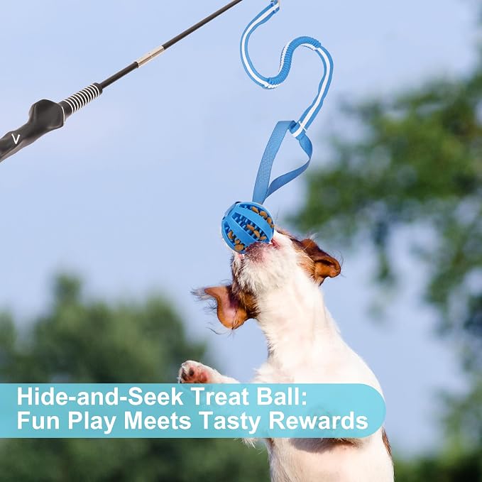 Flirt Pole for Dogs, Durable Dog Flirt Pole for Large Medium & Small Dogs - Image 7