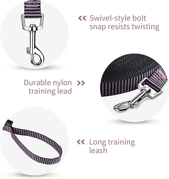 Hi Kiss Dog/Puppy Obedience Recall Training Agility Lead - 15ft 20ft 30ft 50ft - Image 3