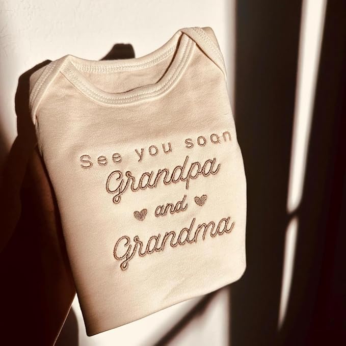 COUPLEHOODIES Personalized Baby Onesie Bodysuit – Custom Embroidery Gift - Image 5