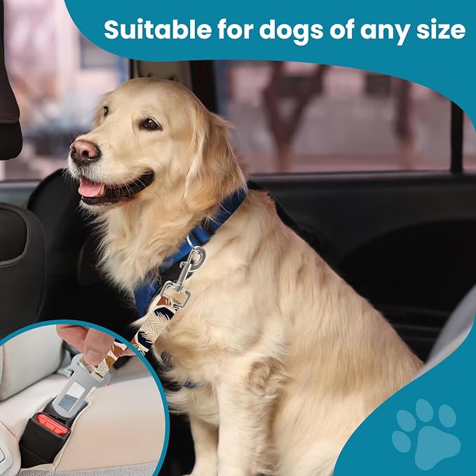 Adjustable pet cat and Dog car seat Belt，The Lanyard is Flexible and Adjustable - Image 4