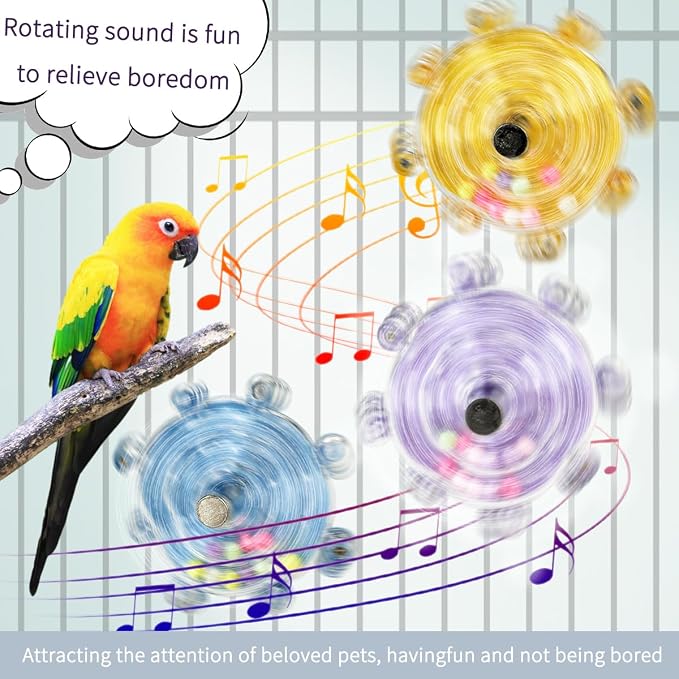 Lovebird Toys, Parakeet Toys for Conures, Small Bird Interactive Training - Image 4