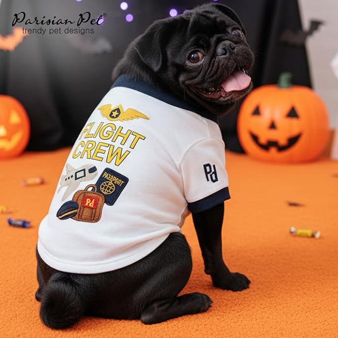 Parisian Pet Dog Flight Crew Shirt - Image 6