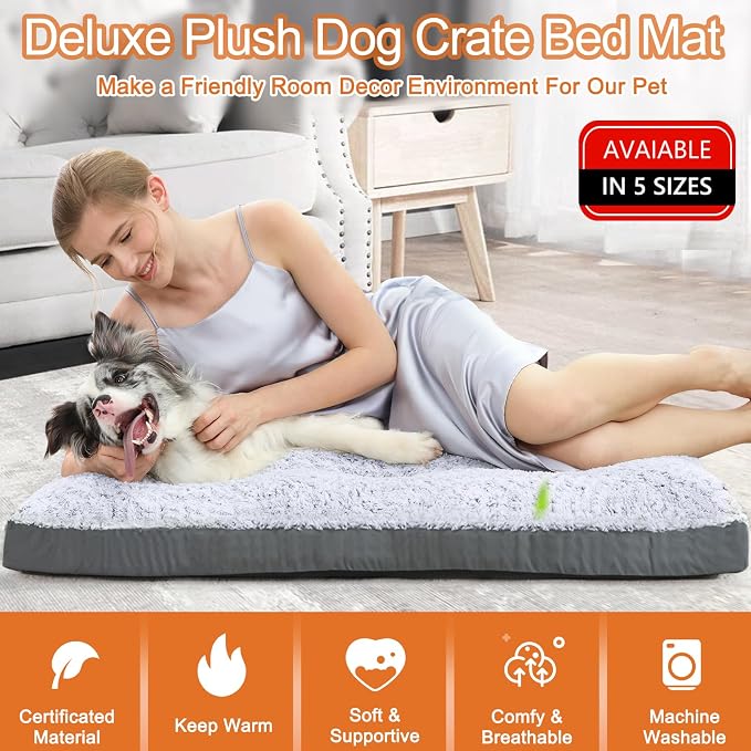 POCBLUE Deluxe Washable Dog Bed - Image 2