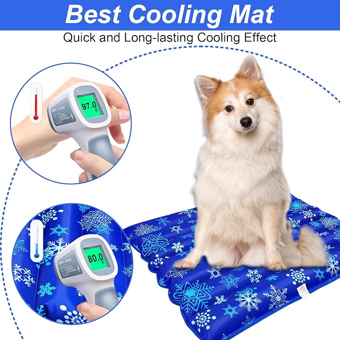 Dog Cooling Mat, 29.5" x 29.5" Cooling Mat - Image 5