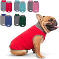 cyeollo 2 Pack Dog Sweater Small Dog Fleece Sweatshirt Reflective Pullover by CYEOLLO
