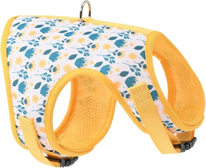 Mile High Life Dog Harness, Air Mesh Floral Vest Harness by MileHighLife