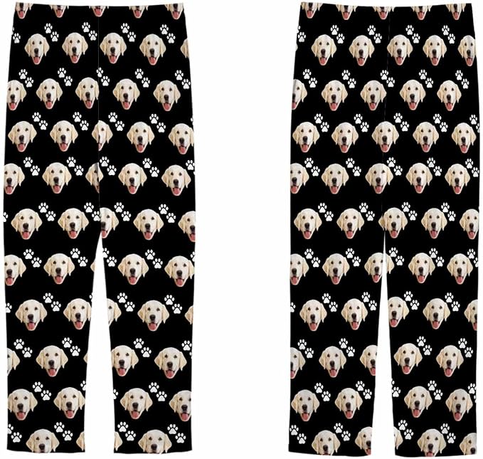 Custom Pajama Pants Women Personalized Face Pajamas Bottom Couple Pajama Pants - Image 6
