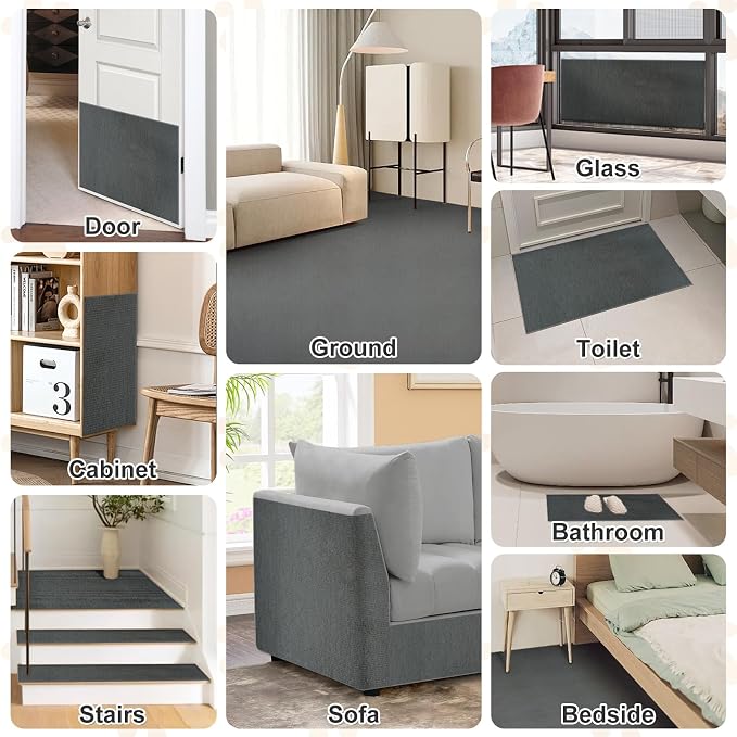 78.7x15.8in Large Size Durable Cat Scratch Furniture Protector, Self-Adhesive - Image 6