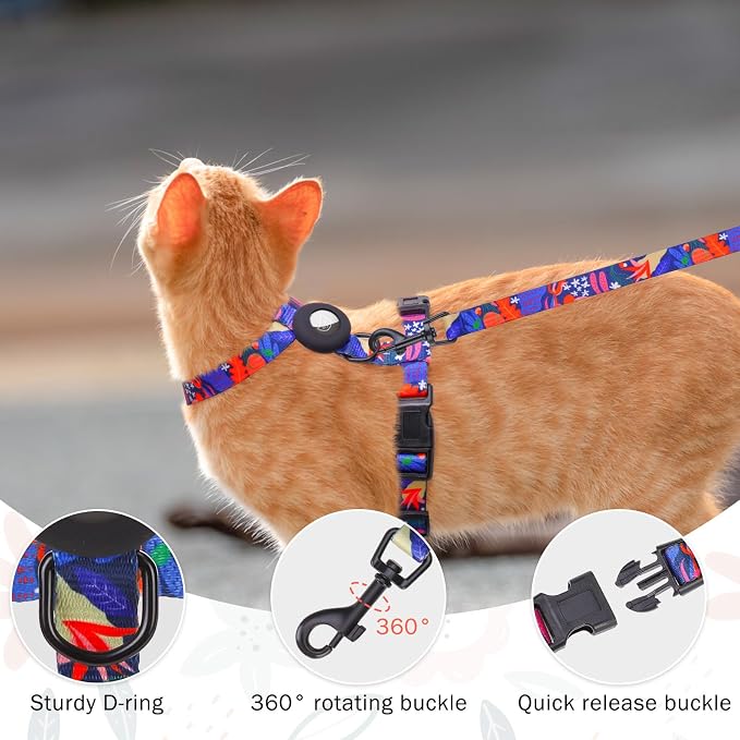 SCENEREAL Cat Harness and Leash Set Escape Proof - Image 5