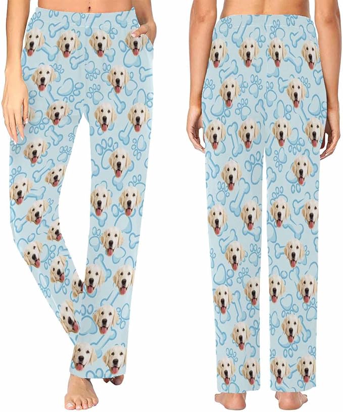 Custom Face Pajamas Pants Personalized Nightwear Bottoms - Image 2