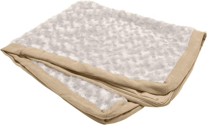 Furhaven Replacement Dog Bed Cover Ultra Plush Faux Fur & Suede Mattress by FurHaven