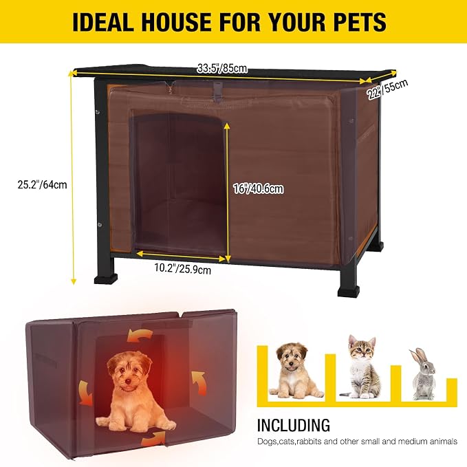 Aivituvin Heated Outdoor Dog House - Image 9