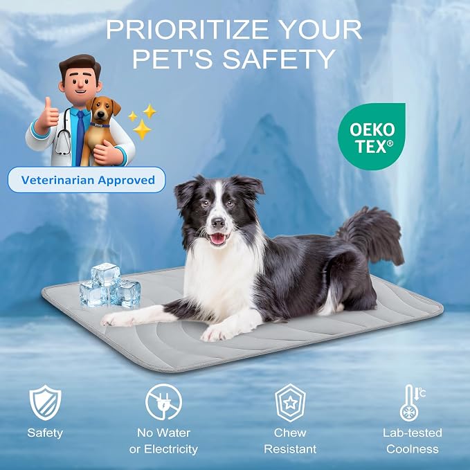 Cozyide Dog Cooling Mat, Large Cooling Mat - Image 4