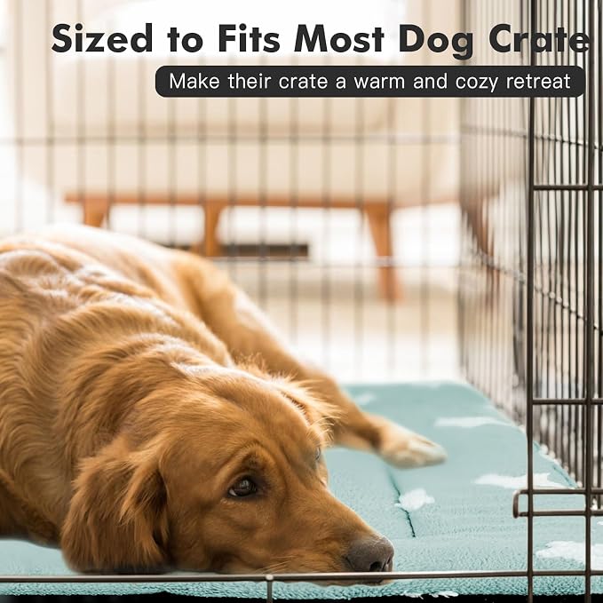 Mora Pets Dog Crate Pad Dog Kennel Bed Crate Mat - Image 5