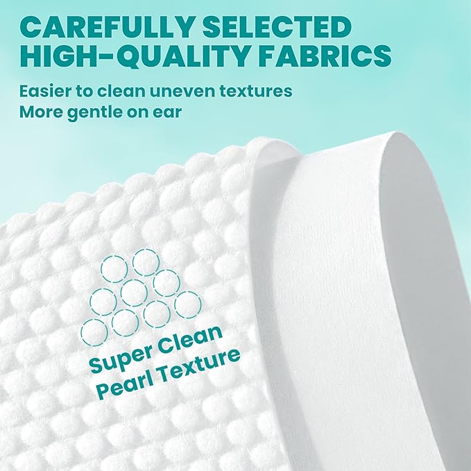 Ear Cleaner Wipes 120 Counts, Dog Ear Cleaner, Grooming Kit Care - Image 5