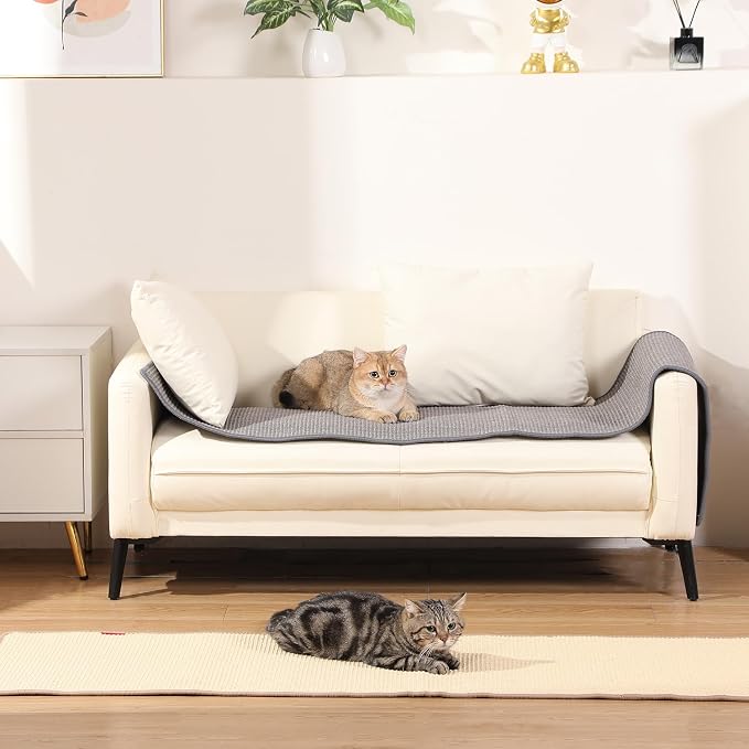 66.93x19.68x0.32 inch Thickened Cat Wall Scratcher Carpet, Cat Climbing Wall - Image 6