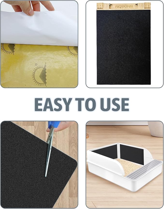 BNOSDM Cat Nail File Scratcher Sandpaper, 4 Pack Replacement Sand Paper - Image 5