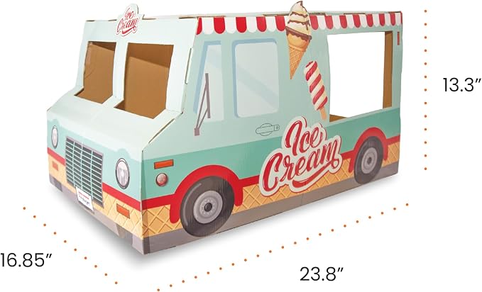 Catstages Kitty Cat Play Condo Ice Cream Truck - Image 7