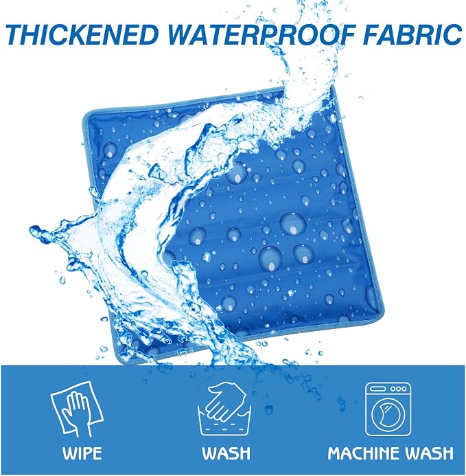 Dog Cooling Mat Water Injection Pet Cool Pads Dogs & Cats Pet Cooling Blanket - Image 3