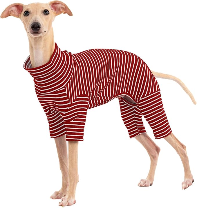 Dog Sweaters for Small Dogs Girls Boys, Striped Pet Sweaters for Fall Winter by Haloumoning