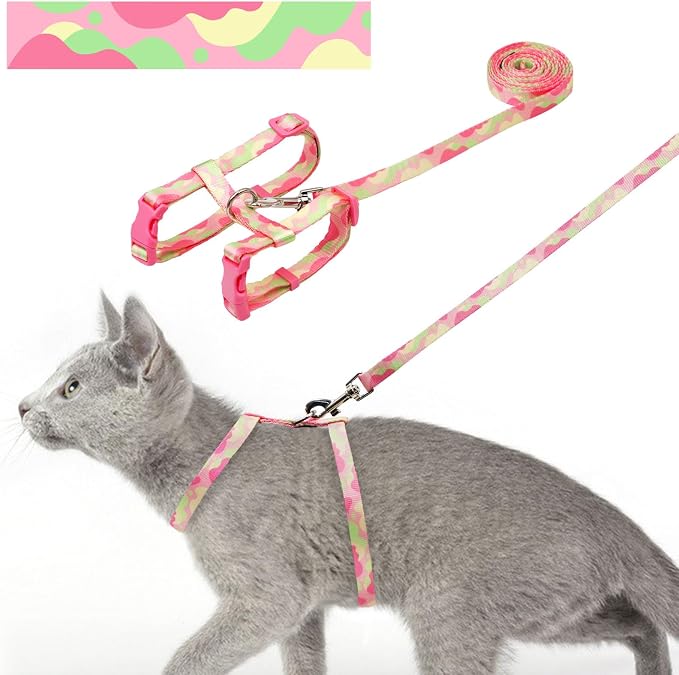 azuza Cat Harness and Leash Set by azuza