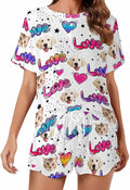D-Story Custom Short Pajama Set by Enjoy-yjl