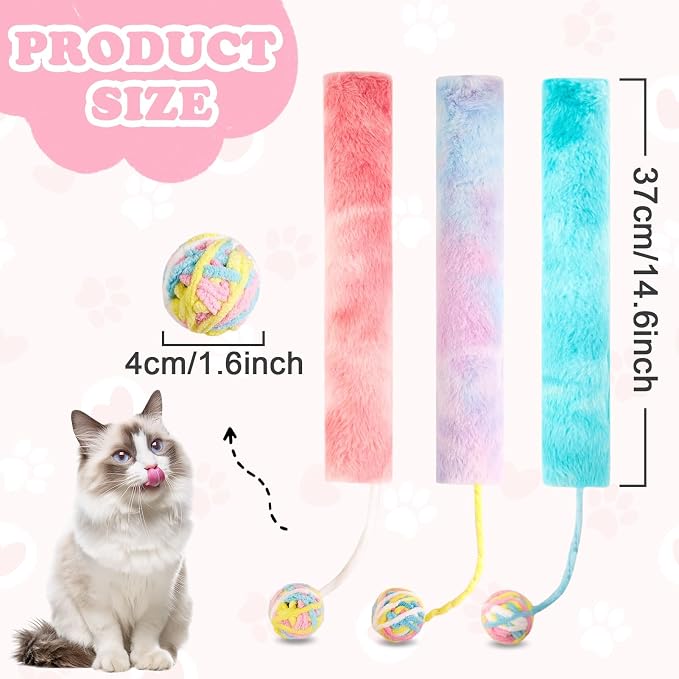 Cat Kicker Toy Large 3pcs, Catnip Toys - Image 7