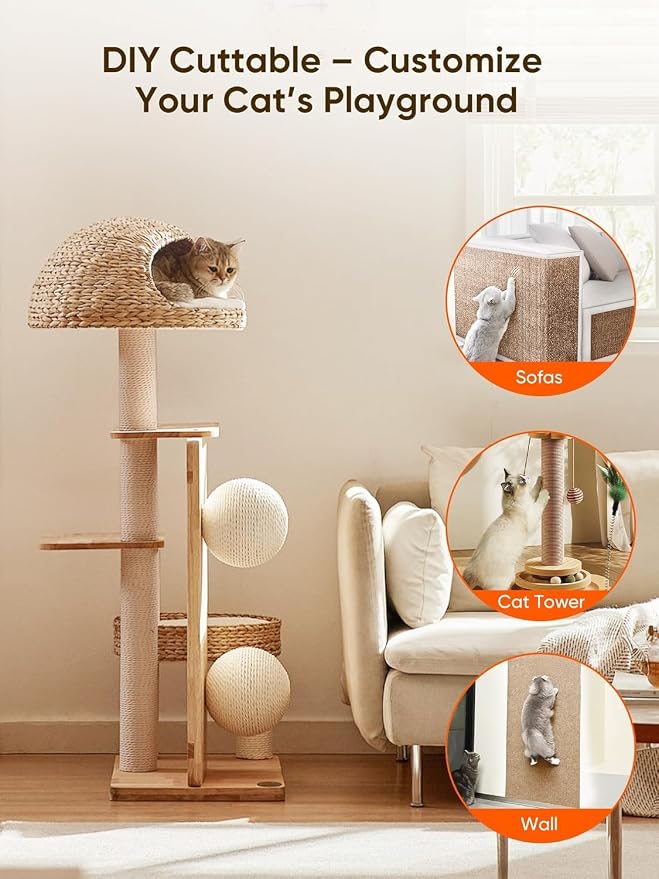 Cat Scratch Mat Furniture Protector, Eco-Friendly DIY Trimmable Self-Adhesive - Image 6