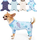 Bienbee Dog Pajamas, 4 Pack Dog Recovery Suit Shedding Suit Cute Soft Puppy by Bienbee