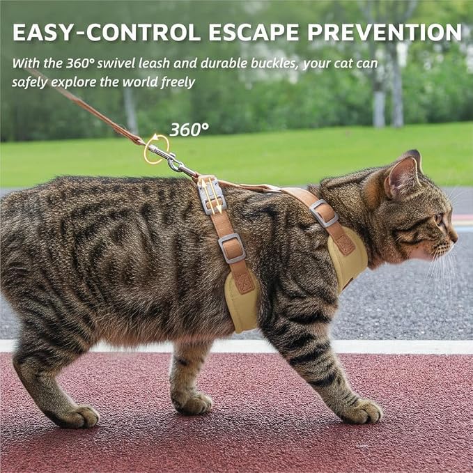 Escape-Proof Cat Harness and Leash Set - Image 3