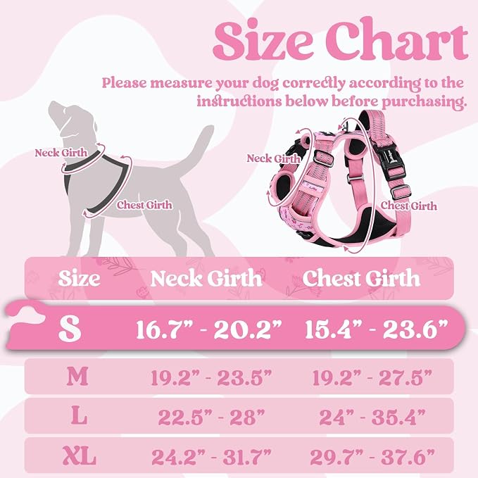 rabbitgoo Dog Harness Small Sized, No Pull Pet Harness - Image 2