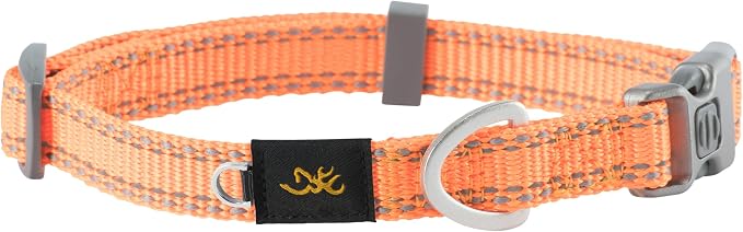 Browning Classic Preformance Webbing Pet Collar, Fully Adjustable, Available in - Image 2
