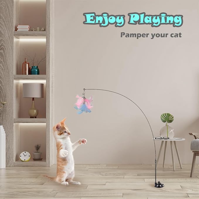 Interactive Cat Toys for Bored Indoor Adult Cats, 3 in 1 Cat Toys for Bored Cats - Image 5
