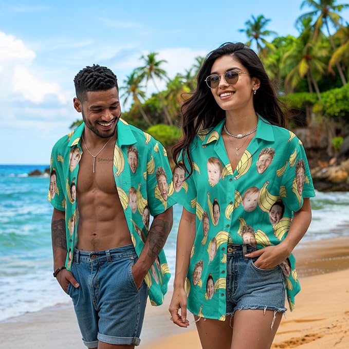 Custom Hawaiian Shirt with Face - Image 4