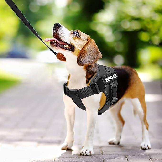 voopet Service Dog Harness, Emotional Support Pet Vest Harness, Reflective - Image 2