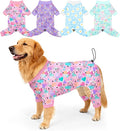 Bienbee Dog Pajamas, 4 Pack Dog Recovery Suit Shedding Suit Cute Soft Puppy by Bienbee