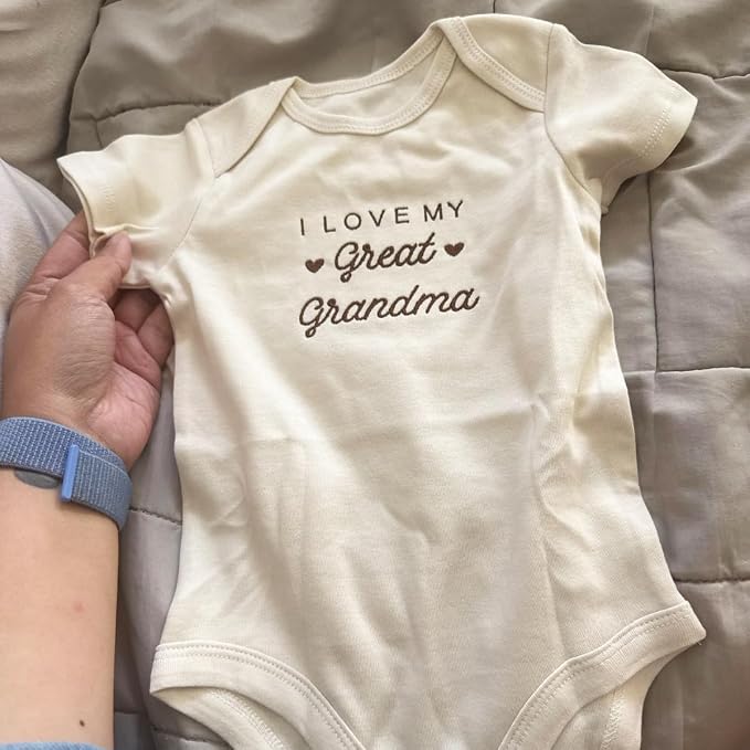 COUPLEHOODIES Personalized Baby Onesie Bodysuit – Custom Embroidery Gift - Image 5