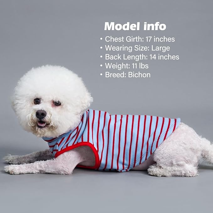 KYEESE 2Pack Dog Sweater Soft Dogs Clothes Warm Pets Clothes Stretchy Pet - Image 7