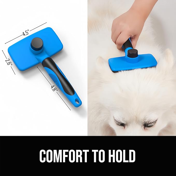 Design Patent Certificated Self Cleaning Slicker Brush - Image 2