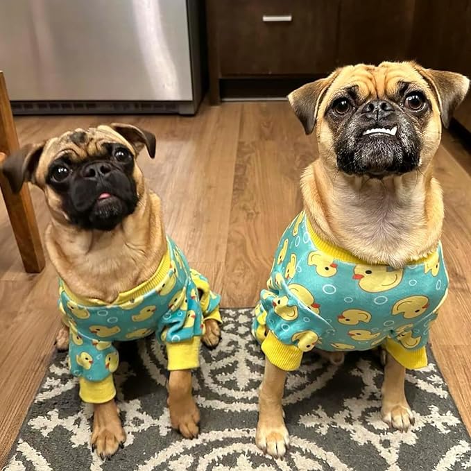 KYEESE Dog Pajamas Velvet Dog Pajamas Small Sized Dogs Soft Dogs Clothes Pjs - Image 7