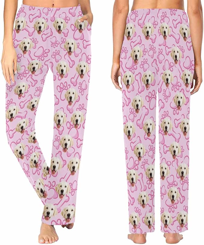 Custom Face Pajamas Pants Personalized Nightwear Bottoms - Image 2